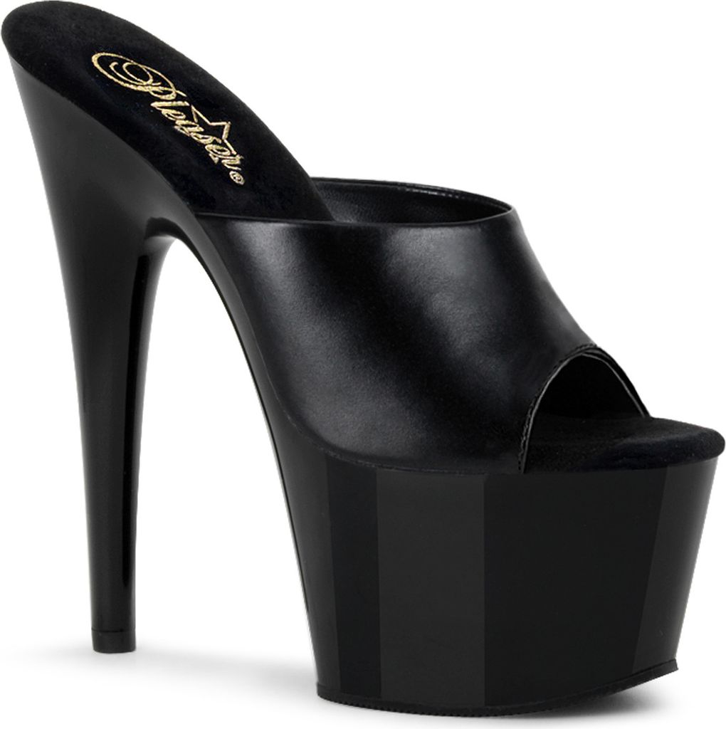 ADORE-701 Damen Slipper von Pleaser, Schwarz , EU 36, US 6