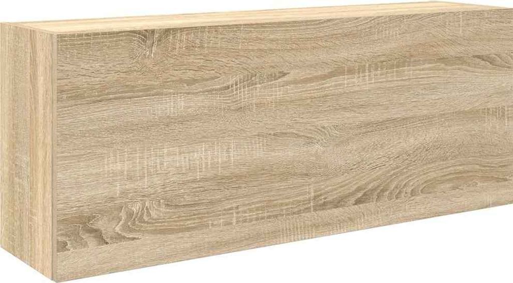 vidaXL Kúpeľňová nástenná skrinka Sonoma dub 100x25x40 cm Obrázok produktu 