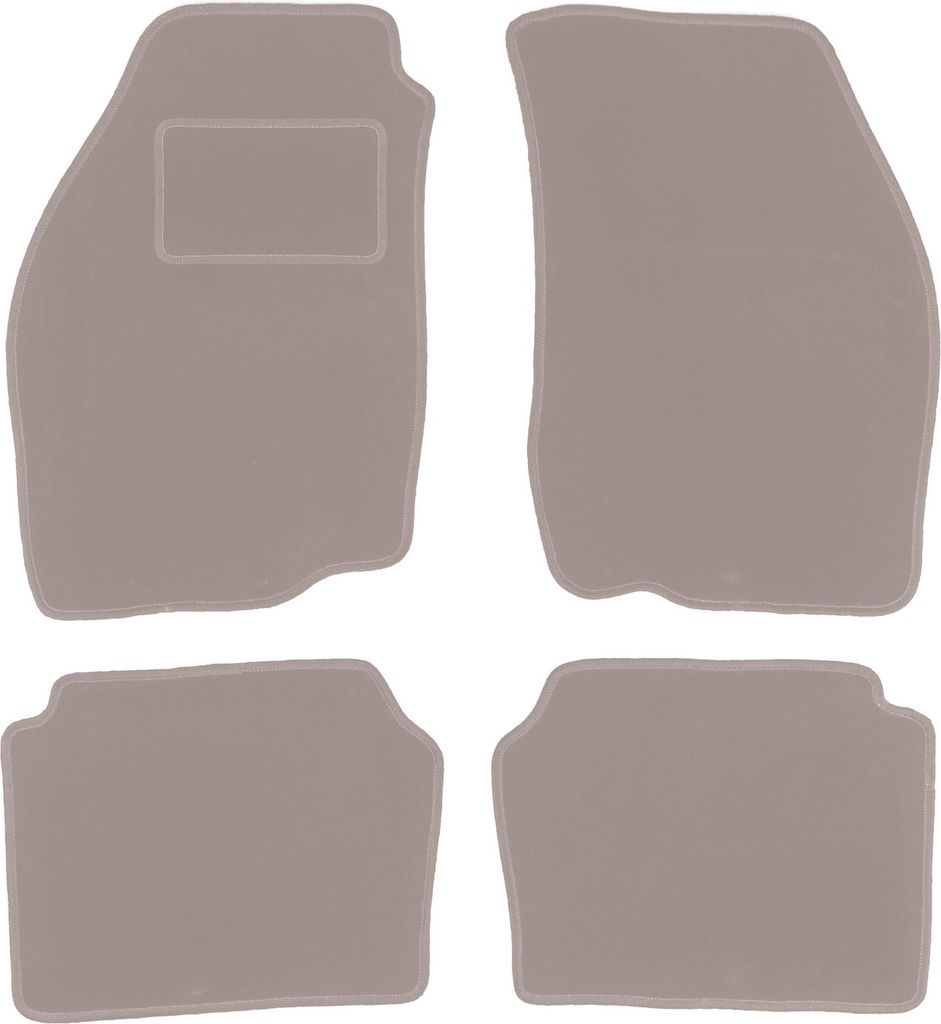 Velours-Autoteppiche für: Suzuki Baleno I Hatchback, Limousine, Kombi (1995-2007) Beige