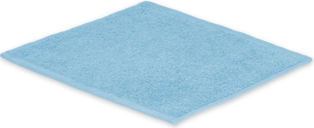 Handtuch 500g/m² Seiftuch 30 x 30 cm Hellblau Hohe Qualität Neu/OVP