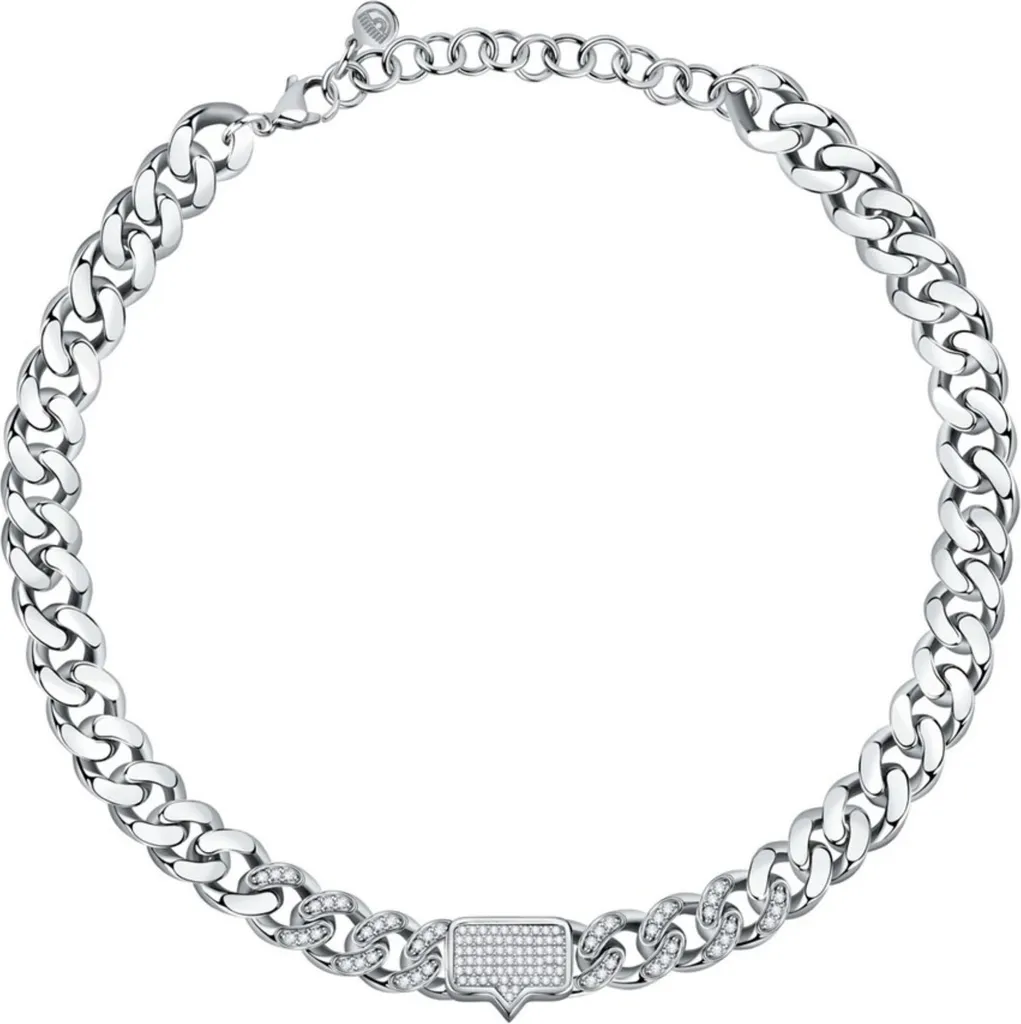 Bijou Chiara Ferragni J19AUW13 Argenté avec Logo Eyelike et Maille XXL