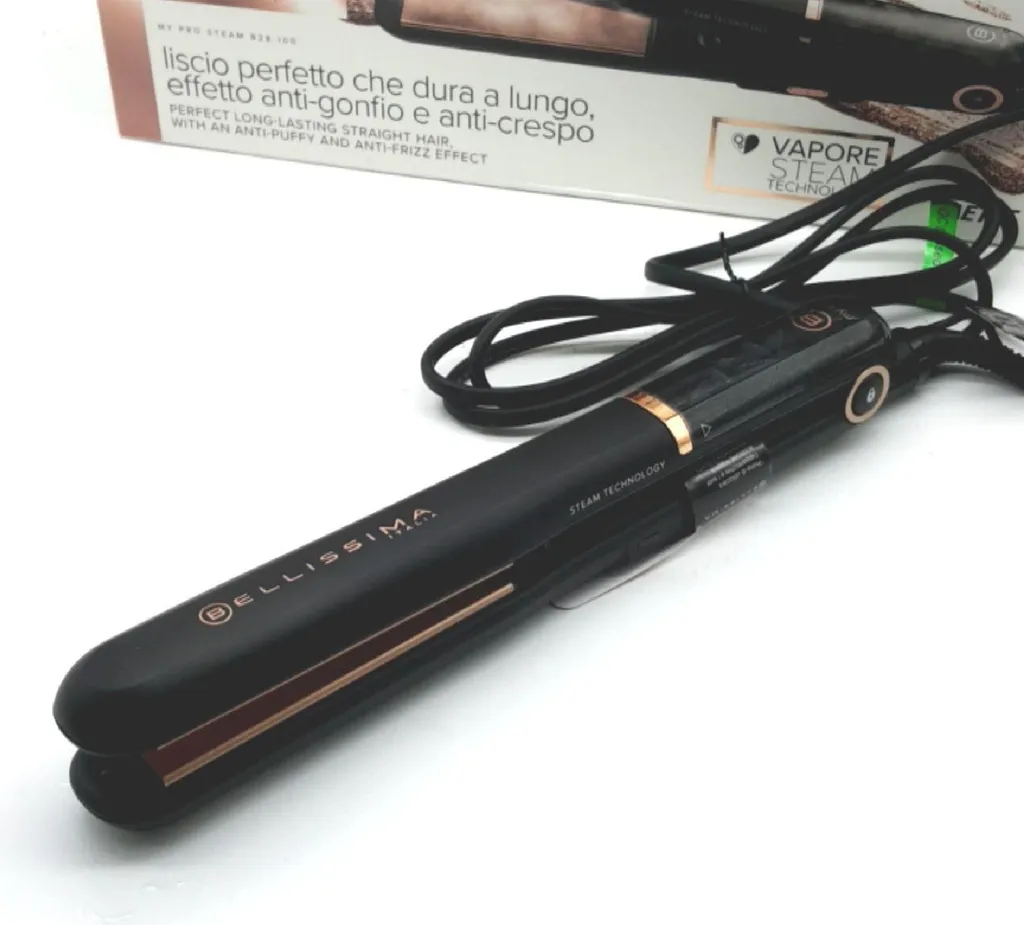 Lisseur Vapeur Bellissima MyPro Steam B28 100 pour Cheveux Doux Brillant