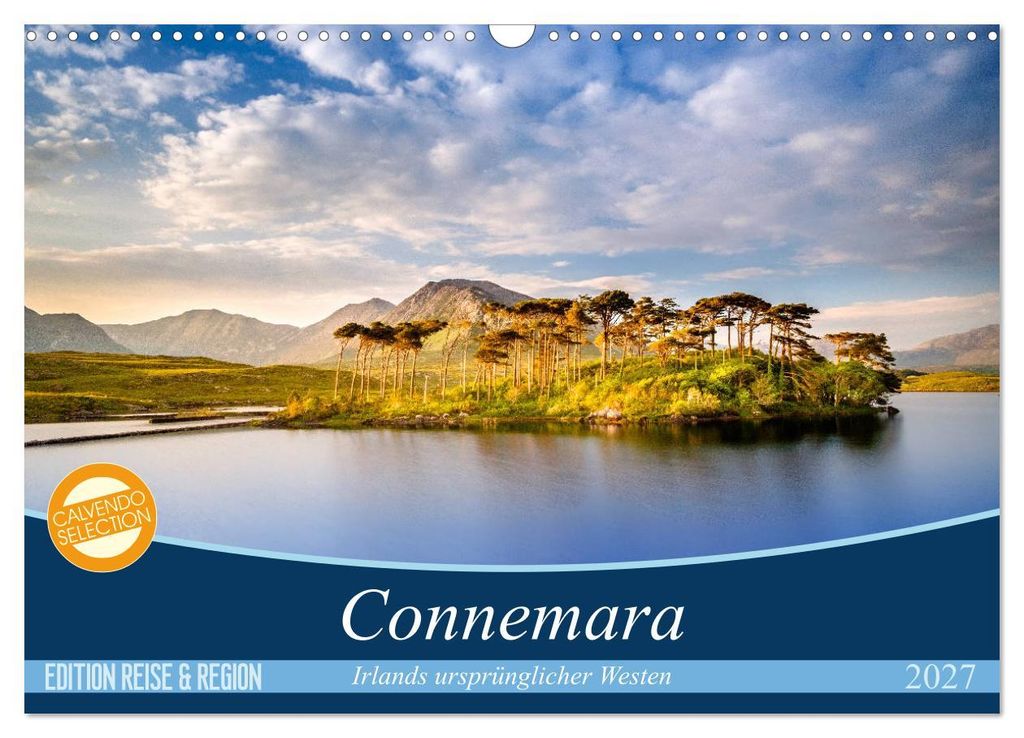 Connemara - Irlands ursprünglicher Westen (Wandkalender 2027 DIN A3 quer), CALVENDO Monatskalender