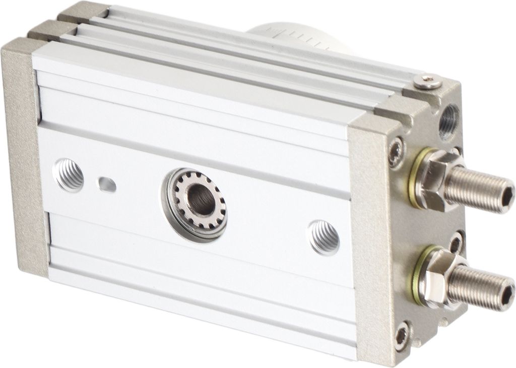Pneumatischer Drehzylinder mit Zahnstange und Ritzel Doppeltwirkender Pendelaktuator 30mm MSQB30A