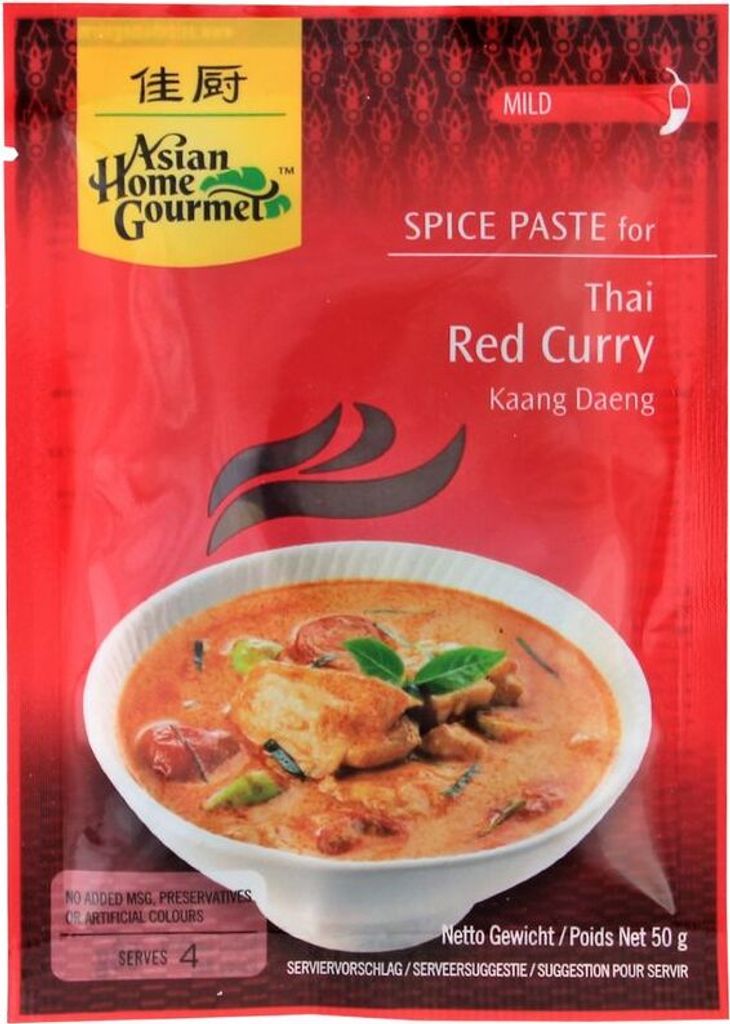 Asian Home Gourmet Pâte de curry rouge pour kaang deang Image du produit 