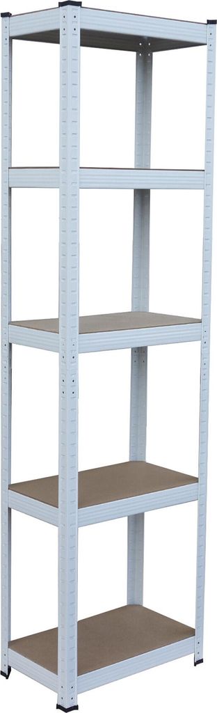 Relaxdays regál pro těžké břemena, VxŠxH: 180x50x30 cm, Obrázek produktu 