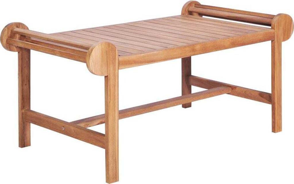 Couchtisch 100x50x45 cm Massivholz Teak