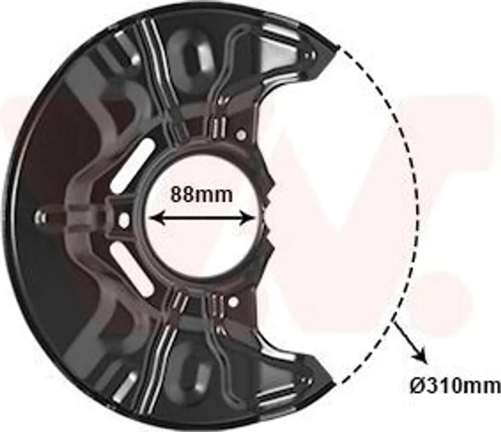 Stopper la corrosion : Tôle d'ancrage avant gauche Toyota Avensis Pro