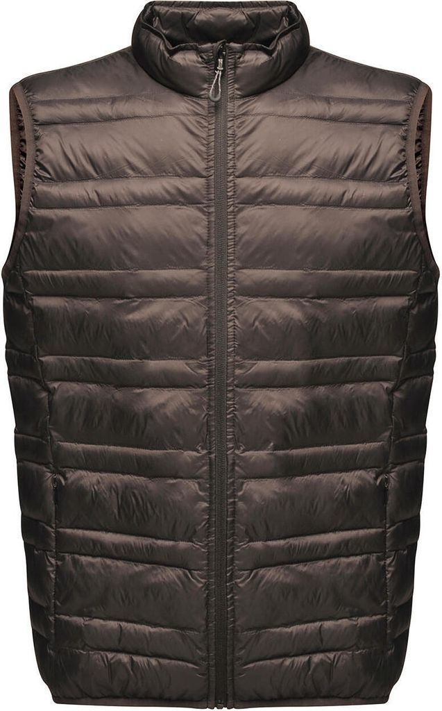 Regatta TRA856 | Herren Firedown Down-Touch Padded Bodywarmer - Farbe: Black/Black - Größe: L