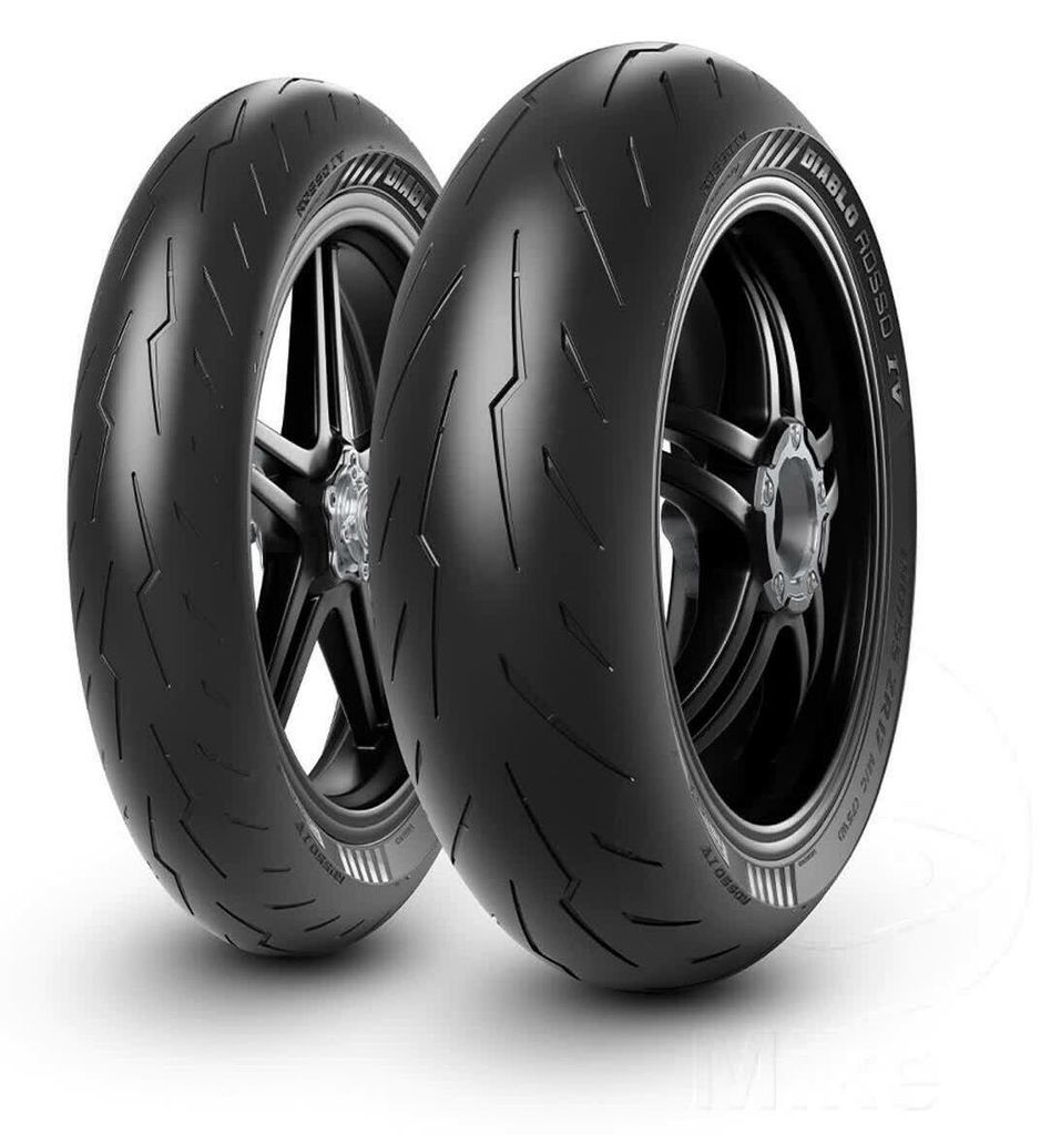 Pneumatico posteriore PIRELLI Diablo Rosso IV 150/60ZR17 Immagine del prodotto 