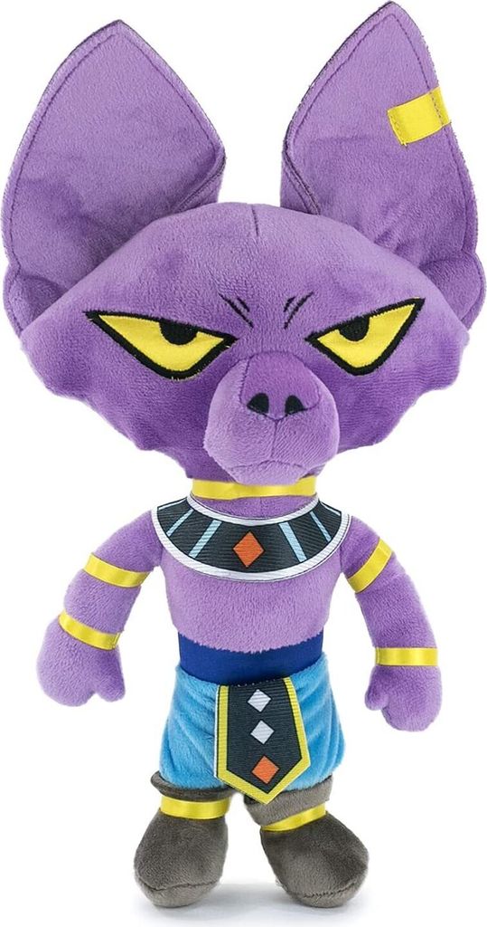 Dragon Ball Beerus Kuscheltier - 22 cm Anime Plüschtier Stofftier