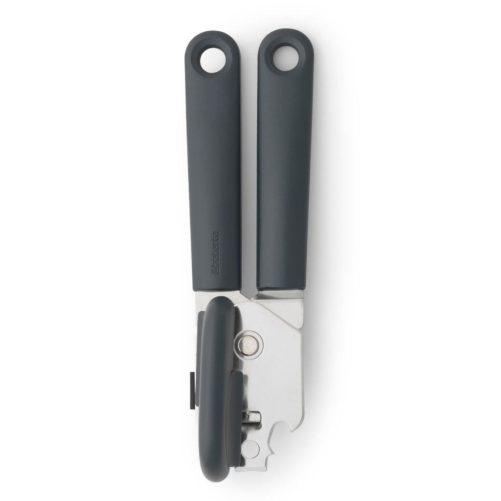 Brabantia Tasty+, Multi Öffner, Grau, Kunststoff, Edelstahl, Hängeschlaufe, 77 mm, 58 mm