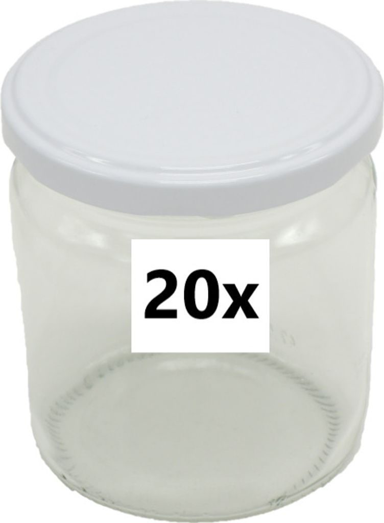 Einmachgläser 425 ml GURKEN klar/transparent 20 Stück Produktbild 