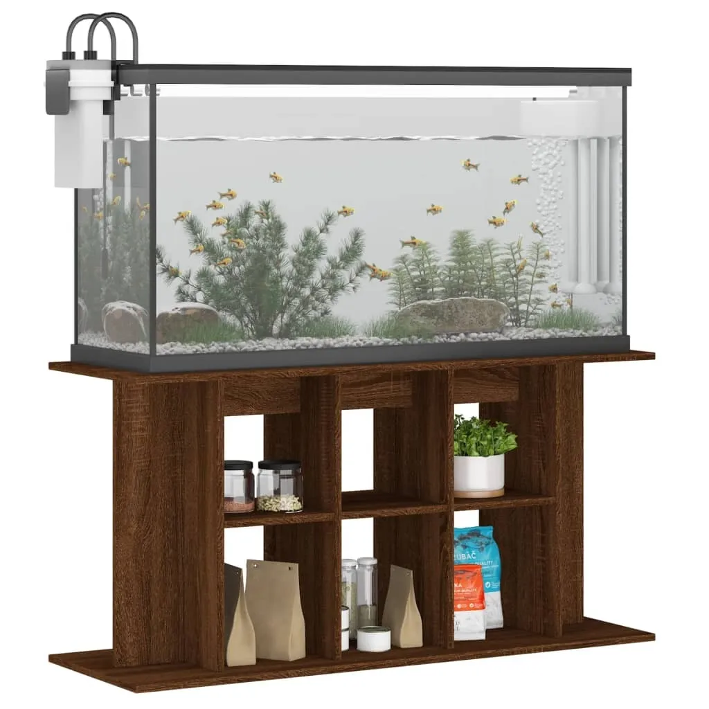 Supporto Acquario 120x40 vidaXL Rovere | Mobile per Vasche Fino a 120cm - 3