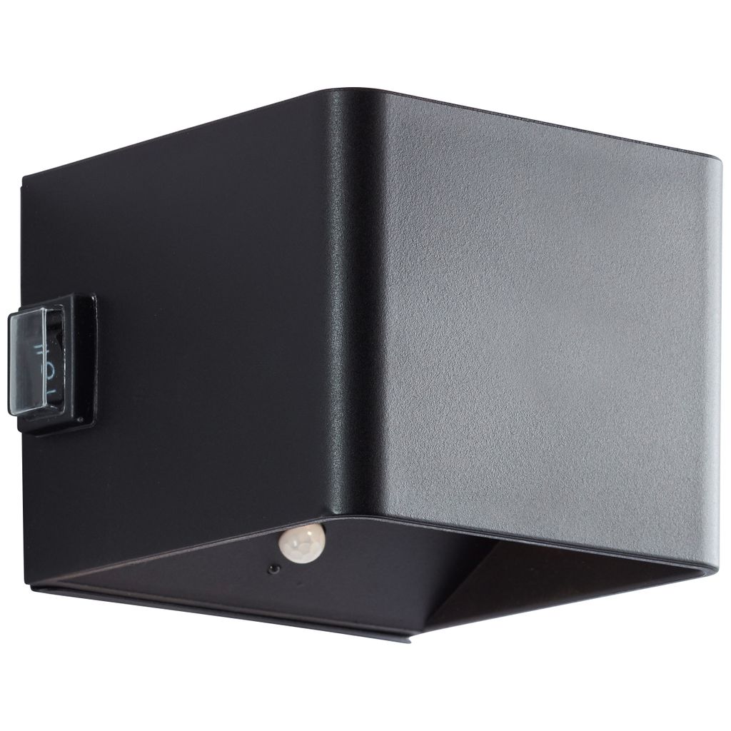 BRILLIANT schwarze Portable LED-Wandleuchte ISEO für Außen Produktbild 4