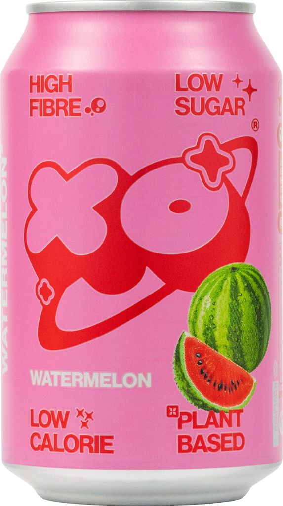 XO SODA Watermelon Soda 330ml Dose Produktbild 