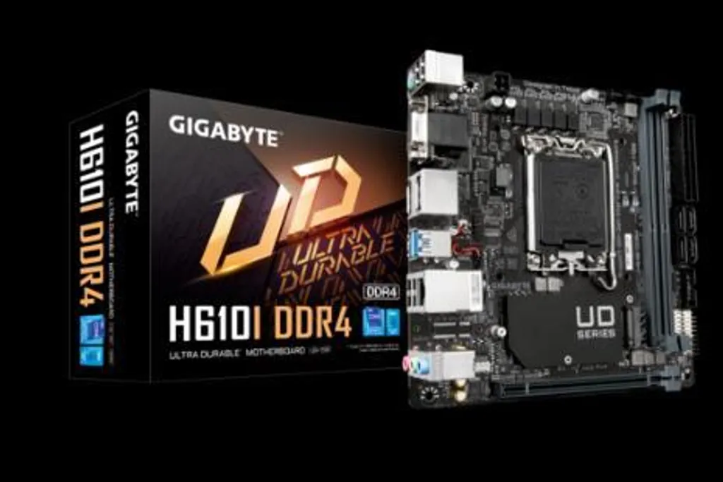 Carte mère Mini-ITX Intel H610 GIGABYTE H610I DDR4 pour PC compact - 6
