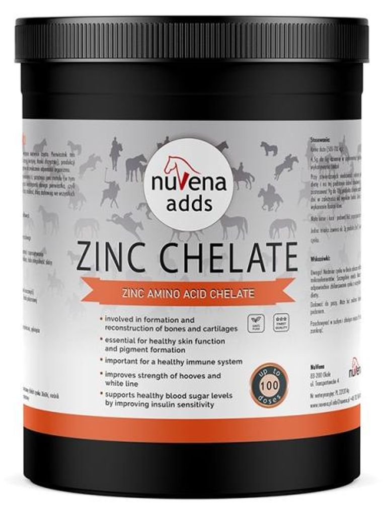 NUVENA Zinc Chelate Favorise l'immunité et la santé de la Image du produit 