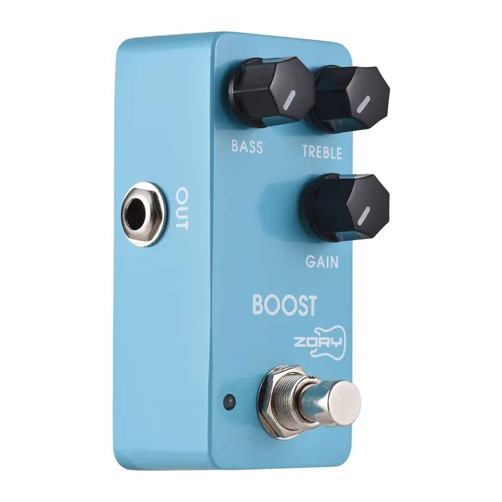 Pédale de Boost Guitare avec True Bypass - Gain Transparent Haute Fidélité