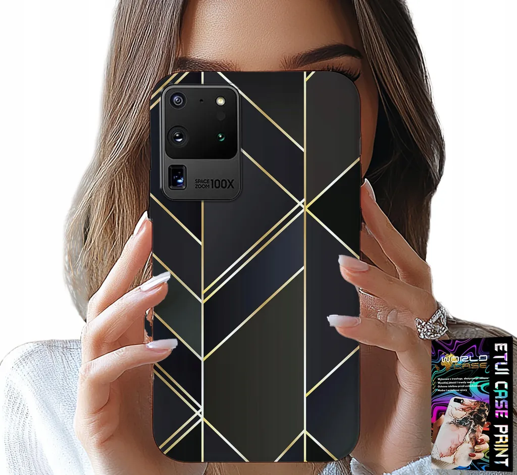 ETUI PER SAMSUNG GALAXY S20 Ultra - SFOGLIE D'ORO, DESIGN ELEGANTE + FOLIA