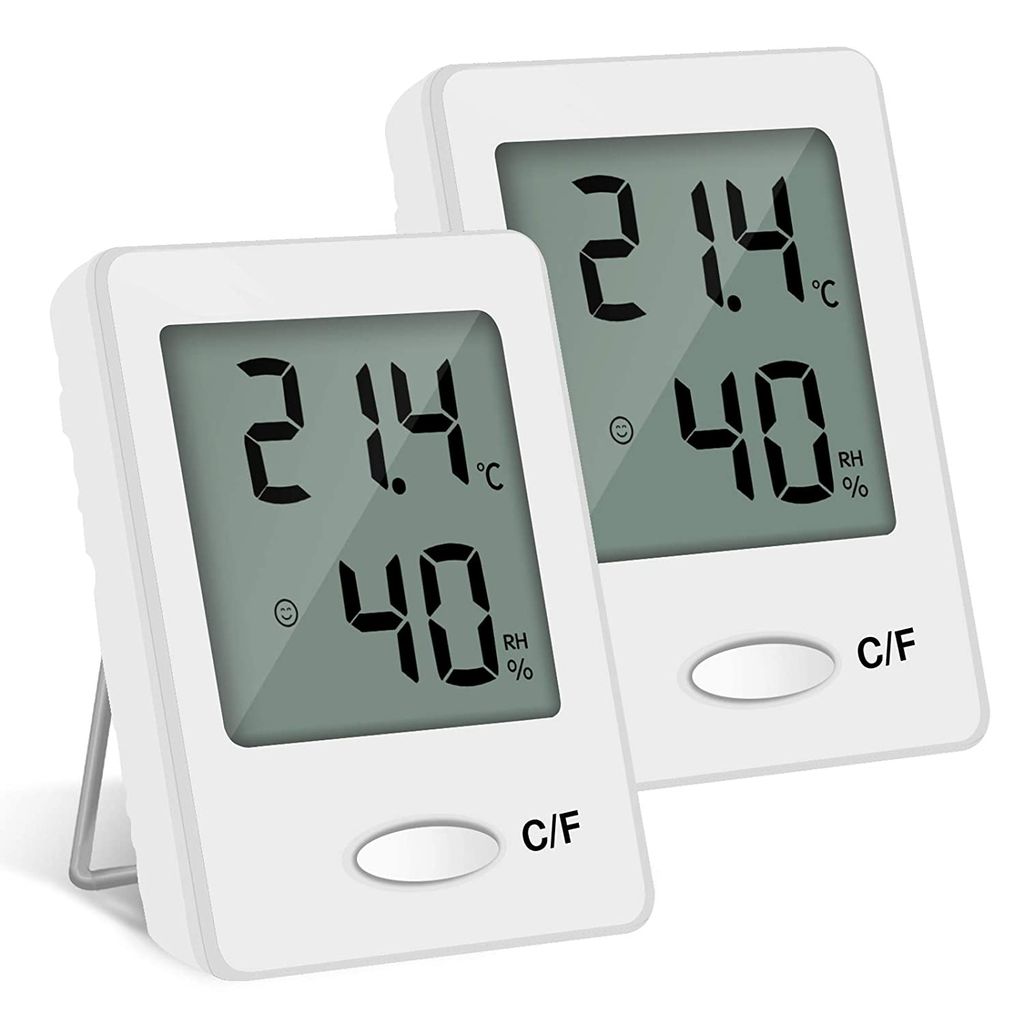 AUTO DIGITALUHR THERMOMETER Celsius/Fahrenheit Display einfach zu