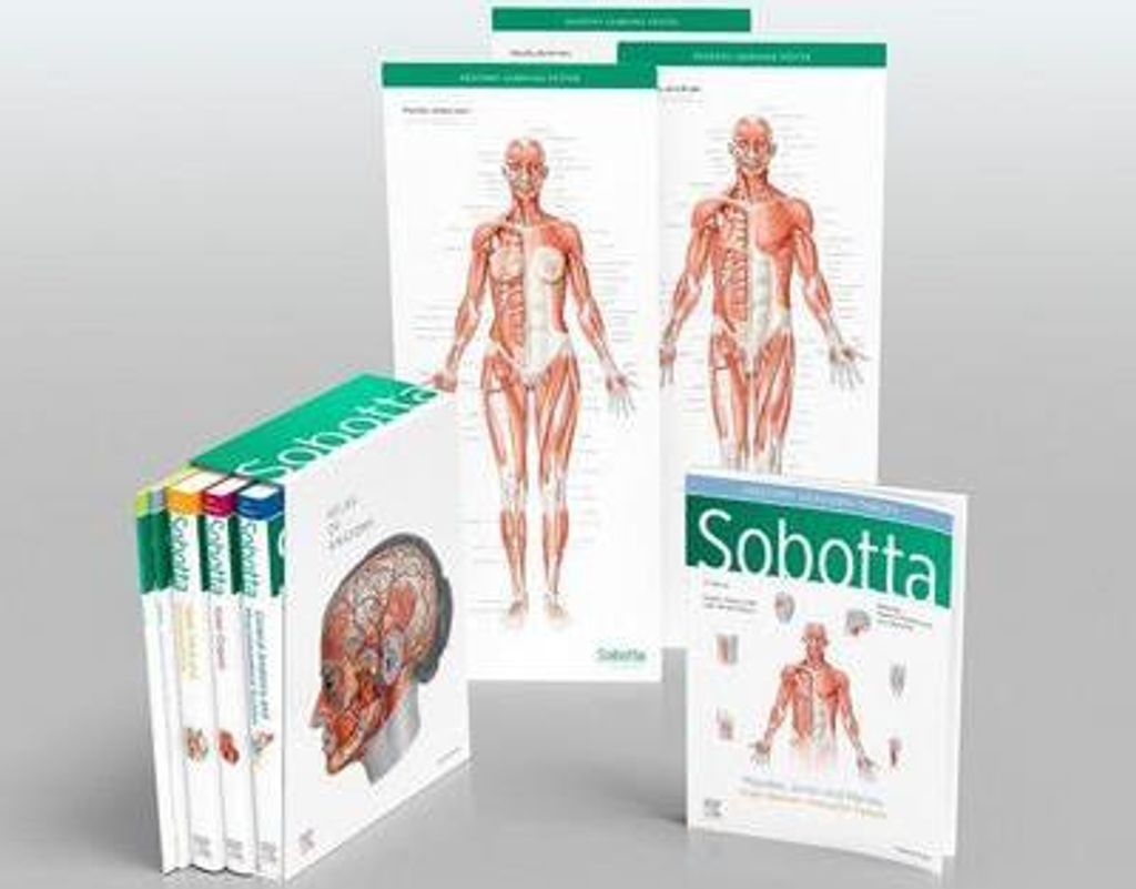 Sobotta Atlas of Anatomy, Package, 17th ed., English/Latin