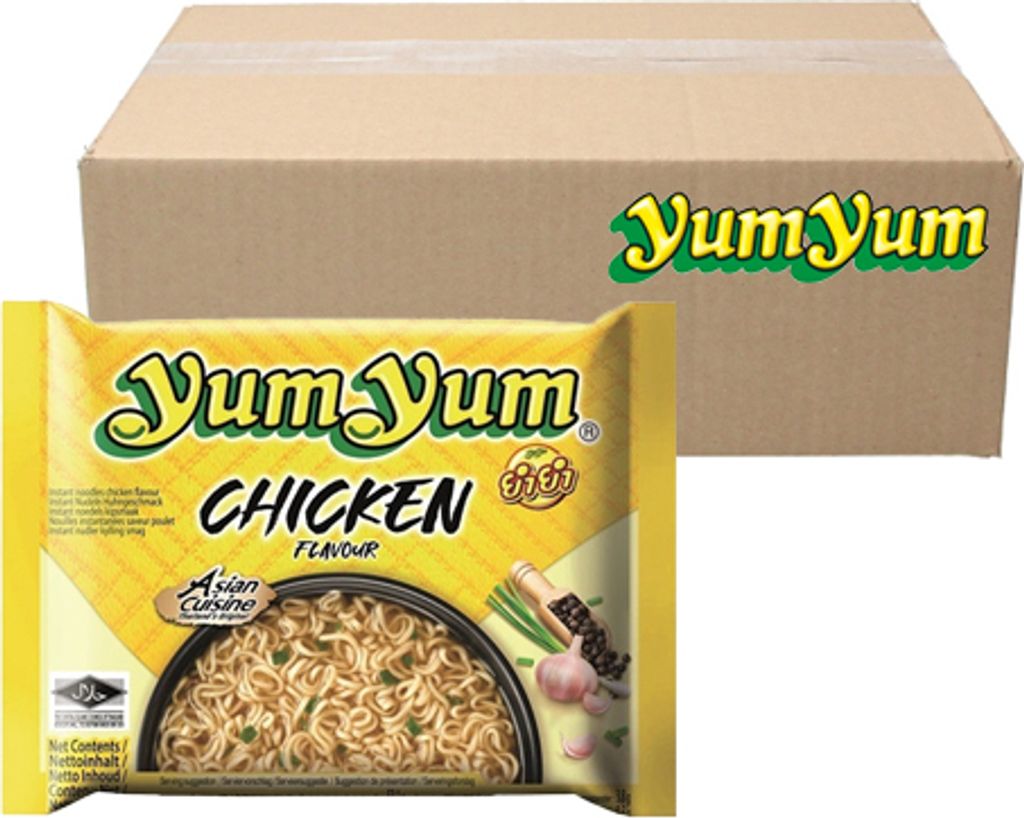 Yum Yum - Instant Nudeln Huhn - 30 stück Produktbild