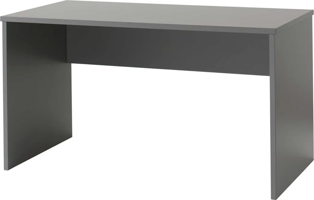 Bureau LONDON Finition Anthracite 150x70 cm - Surface Anti-Rayures Design