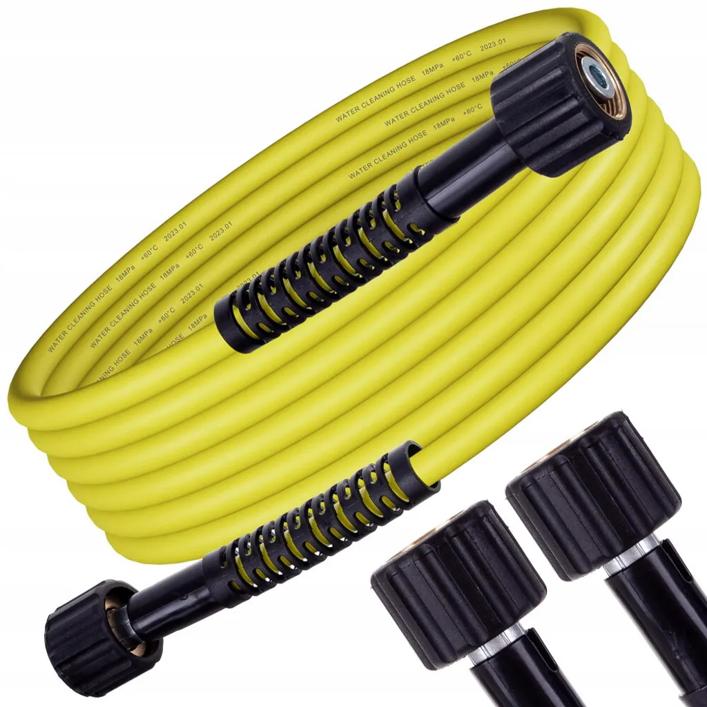 Tubo Idropulitrice 15m Karcher K2-K7 HD | Connettore M22 Anti-attorcigliamento
