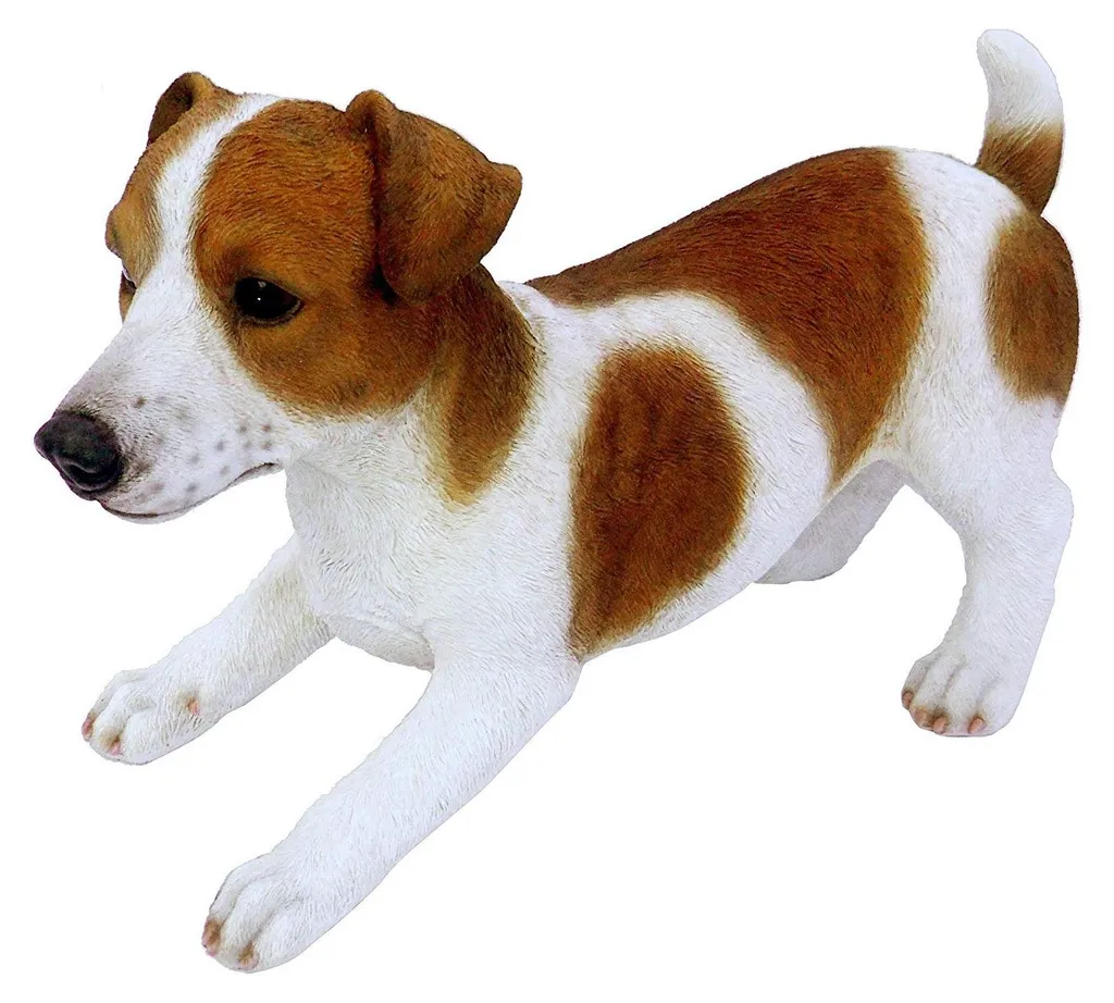 Décoration de Balcon Chien Jack Russell - Figurine pour Terrasse Zen
