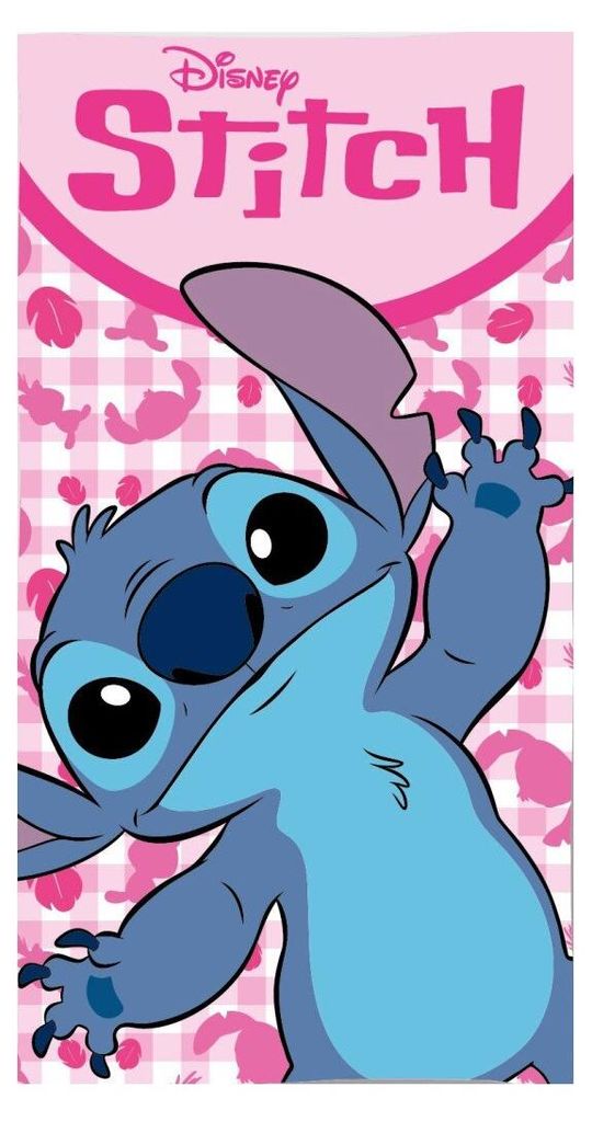 Disney Lilo & Stitch Pink Fun Strandtuch 70x140