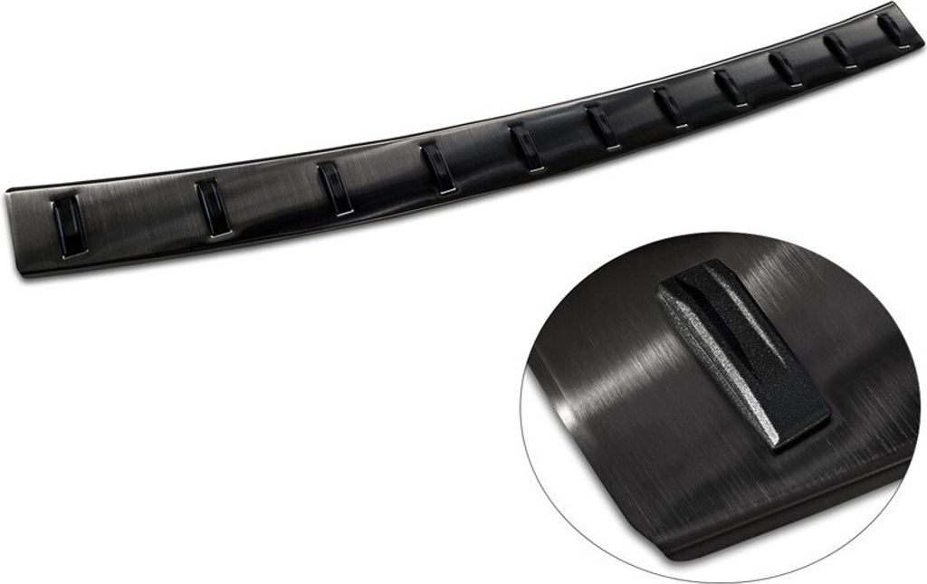 Avisa Ladekantenschutz 2/54020 Hinten für VW T-Roc (A11) Edelstahl Polyurethan(Polyurethan)