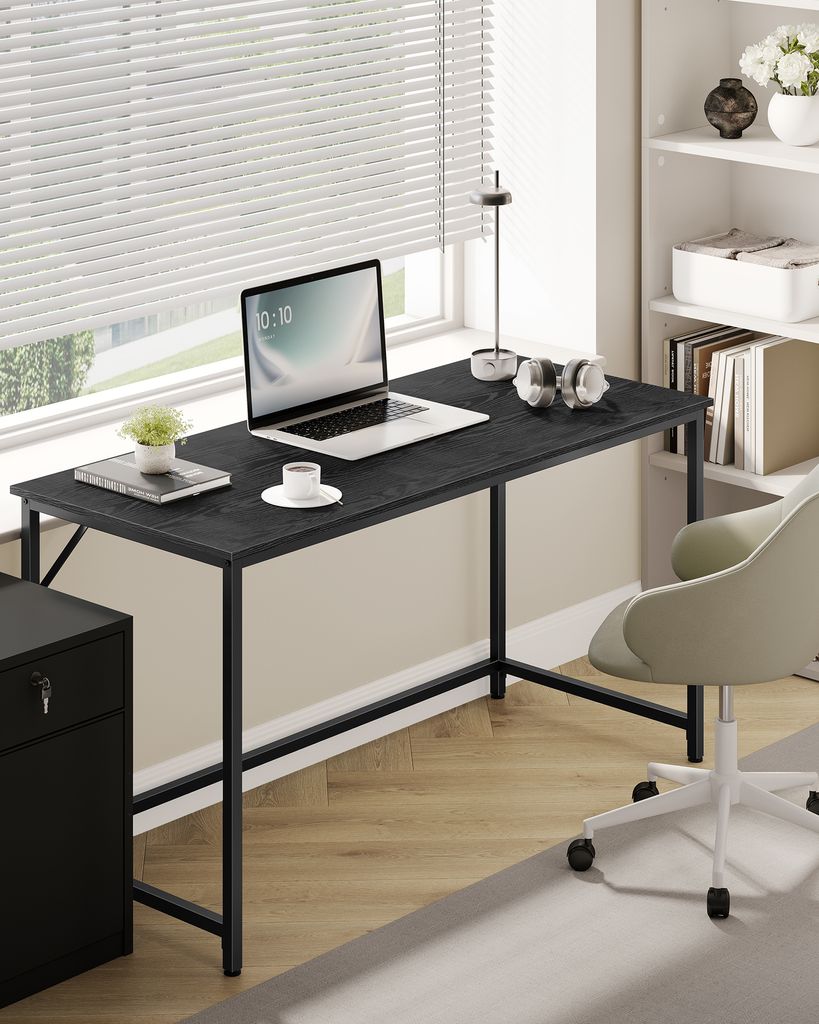 VASAGLE Schreibtisch Computertisc 135 x 60 x 76cm schmaler Produktbild 