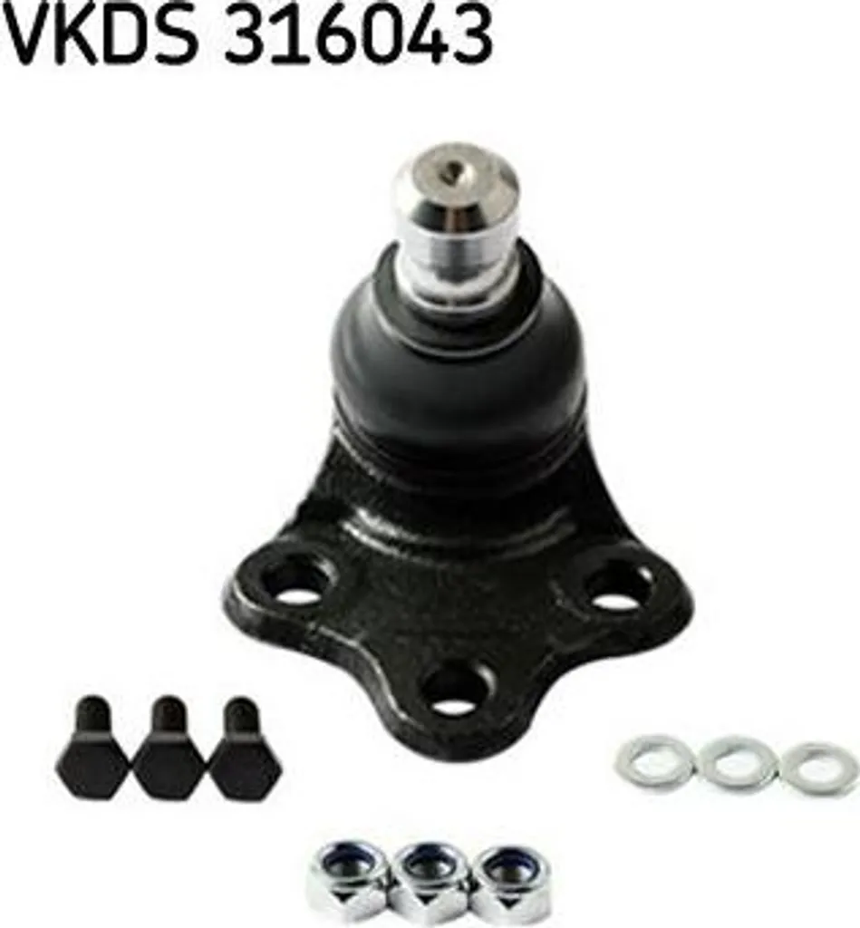 Joint de guidage SKF VKDS 316043 robuste pour châssis Volvo XC60