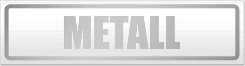 METALL Magnetschild Schild magnetisch