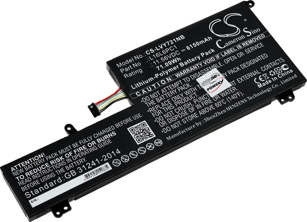 Batterie Lenovo Yoga 720-15Ikb - Idéale pour le Travail Nomade
