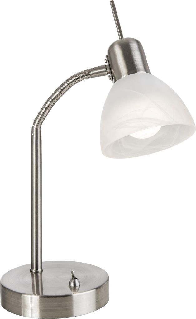 Klassieke bureaulamp Daytona nikkel Productafbeelding 