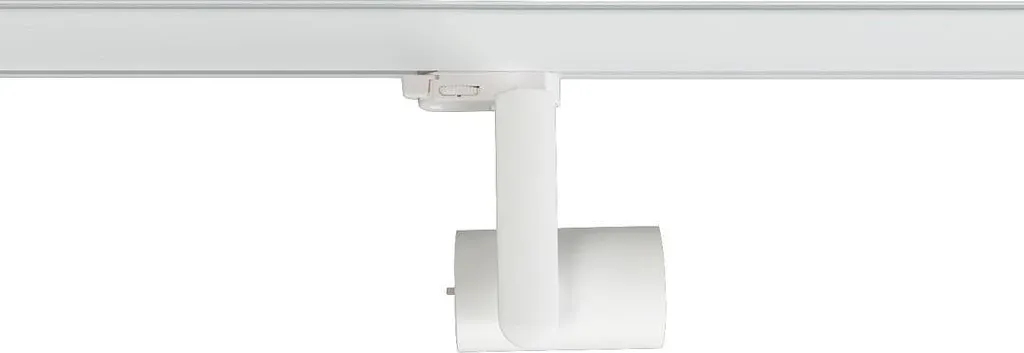Spot sur rail blanc 10W Timor - Éclairage idéal pour boutique et loft
