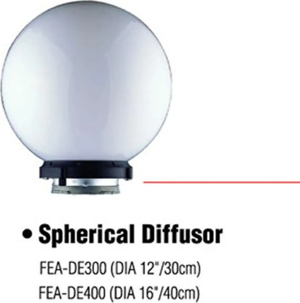 Falcon Eyes EA-DB300 Sphère de diffusion Ø 30 cm pour flash de studio - 6