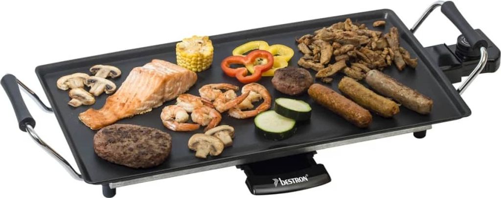 Bestron Elektrische Plancha-/Teppanyaki-Grillplatte mit Produktbild 