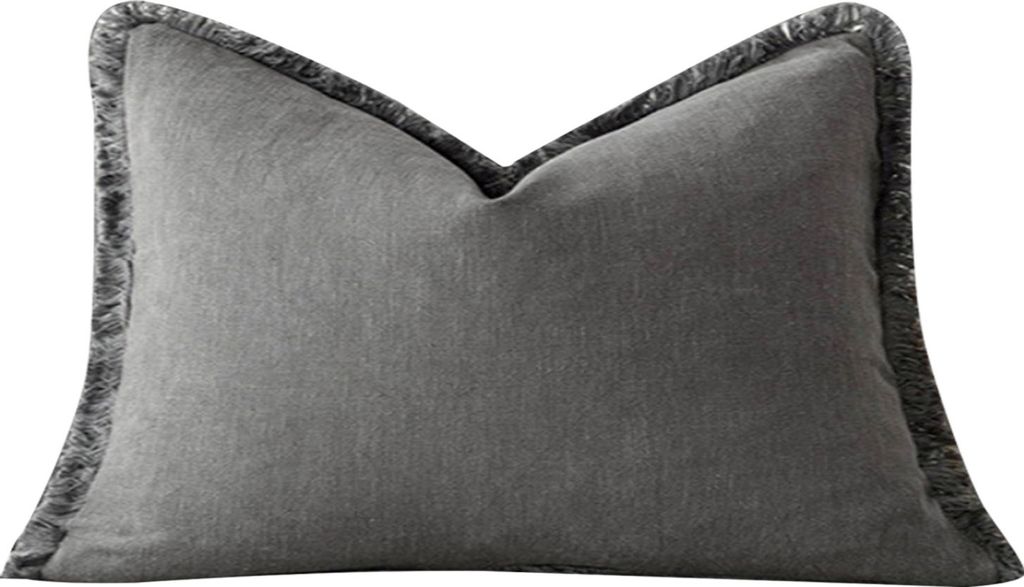 Kissenbezug mit kurzem Fransenbesatz, quadratische Form, Bohemian-Stil, Büro-Couch-Dekoration, Überwurf-Kissenbezug, Wohnzimmer, Schlafzimmer, Au...