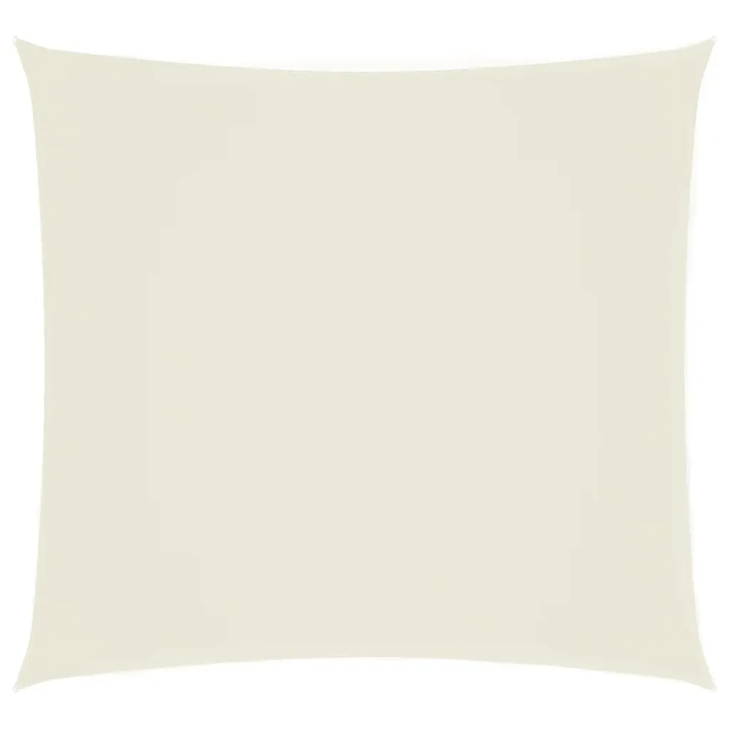 vidaXL Vela Parasole Quadrata 4x4m Crema | Ombreggiante Tessuto Oxford