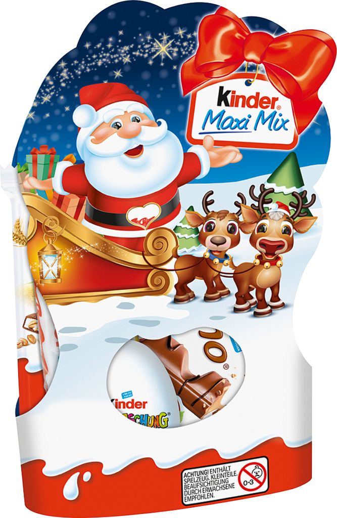kinder 2729 Maxi Mix Schokolade 157,0 g Zdjęcie produktu 