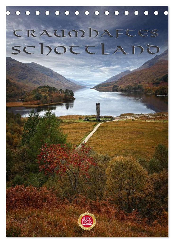 Traumhaftes Schottland (Tischkalender 2027 DIN A5 hoch), CALVENDO Monatskalender