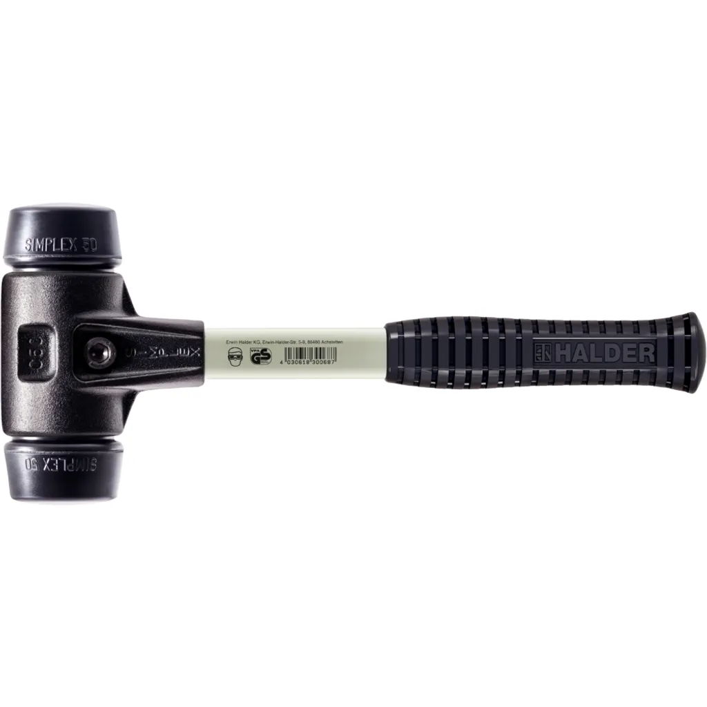 Mazza SIMPLEX 80mm Gomma - Risolvi il Problema dei Danni alle Superfici - 1