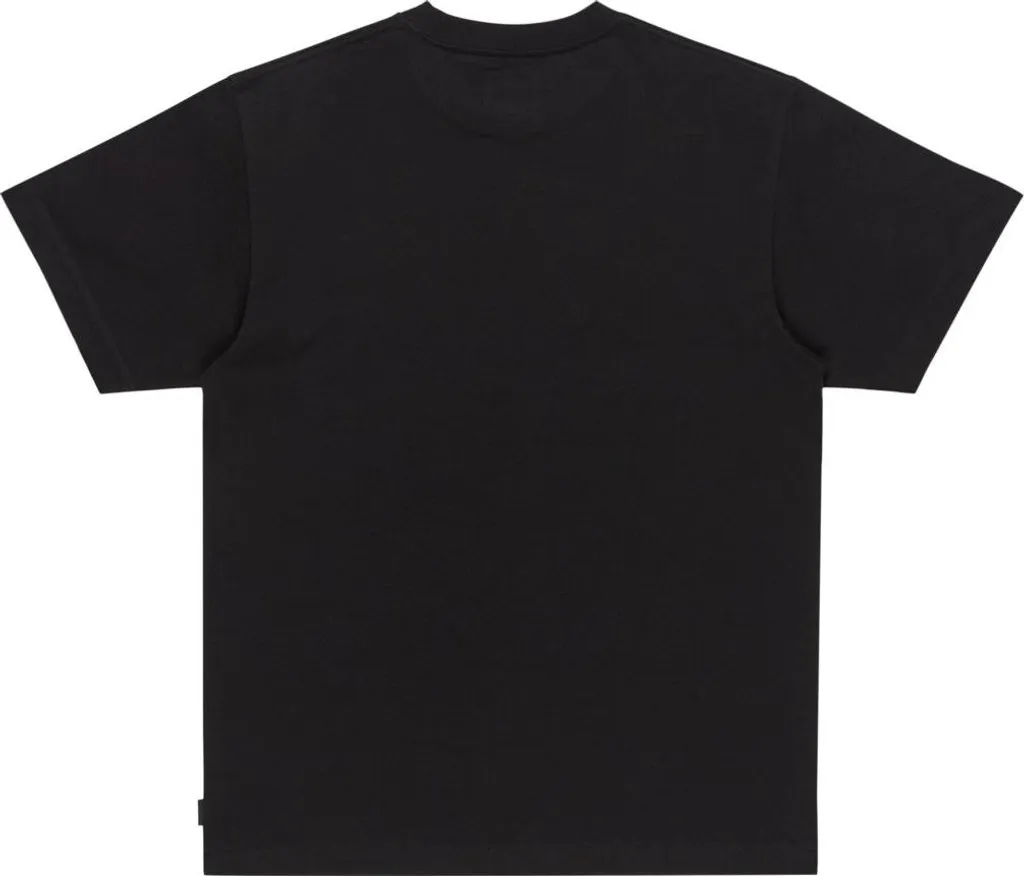 T-shirt à Manches Courtes DC Patch It Noir M en Coton Premium