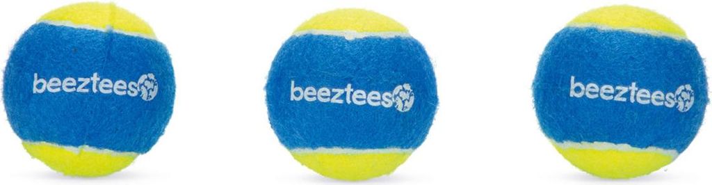 Beeztees Fetch Tennis Ball, Größe:3 Stk – 6.3cm