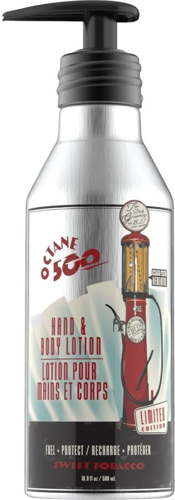 18.21 Man Made Lait Corporel Homme Octane 500 Sweet Tobacco en 500ml