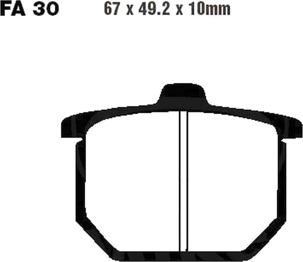 Plaquettes de frein avant pour Honda CB 400 N Euro 1978-1981 Pamoto