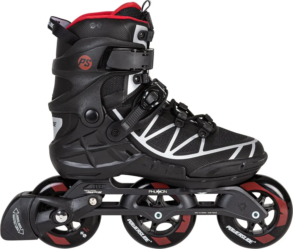 Roller en ligne 3 roues Powerslide Phuzion Argon Scarlet 100 Trinity 41
